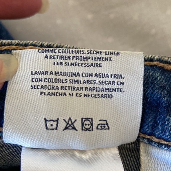 AG Vintage Stevie Button Up Slim Straight Ankle Jeans Size 25 - Picture 8 of 11